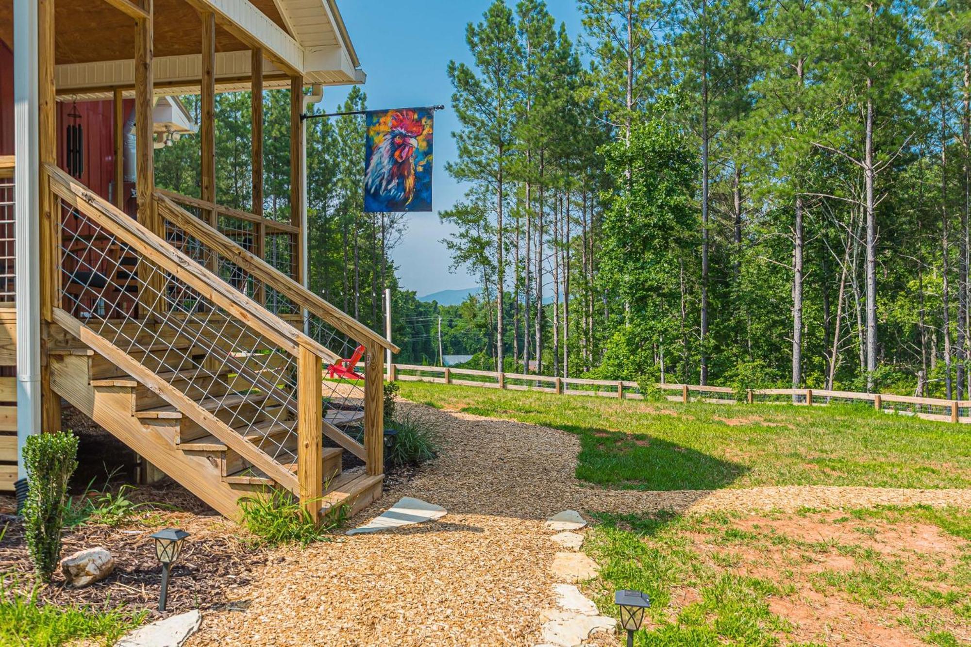 Rustic Roost-5 Acres, Fenced, Fire Pit, Rv Option & Mtn View Villa Dahlonega Bagian luar foto
